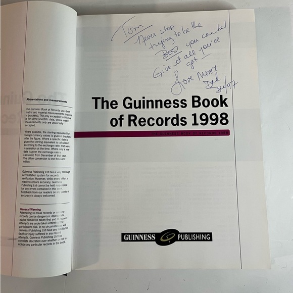The Guinness Book of Records 1998 Hardcover - Picture 9 of 9